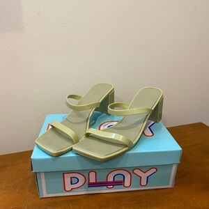 Jeffrey Campbell Green Heeled Sandals